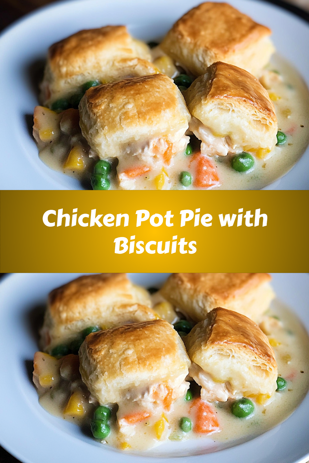How to make delicious Chicken Pot Pie with Biscuits easily at home
