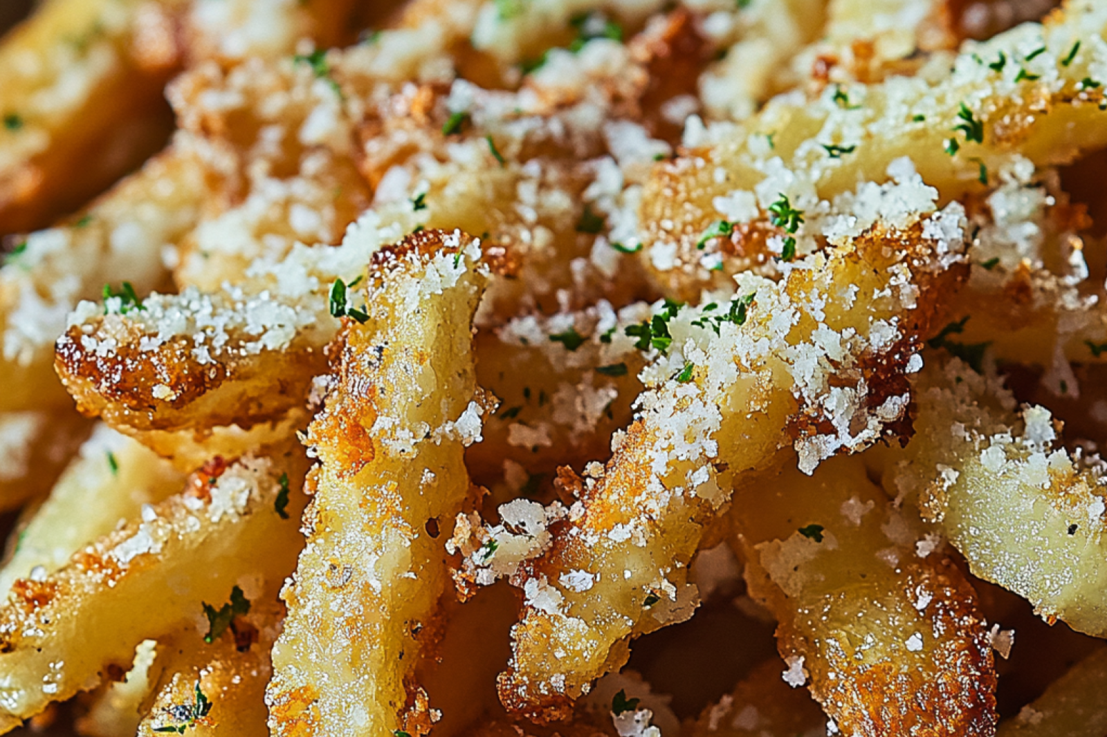 Baked Garlic Parmesan Fries