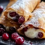 Delicious Cherry Cheesecake Egg Rolls Recipe 6 Cherry Cheesecake Egg Rolls