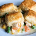 Delicious Chicken Pot Pie with Fluffy Biscuits Recipe 2 Chicken Pot Pie with Biscuits