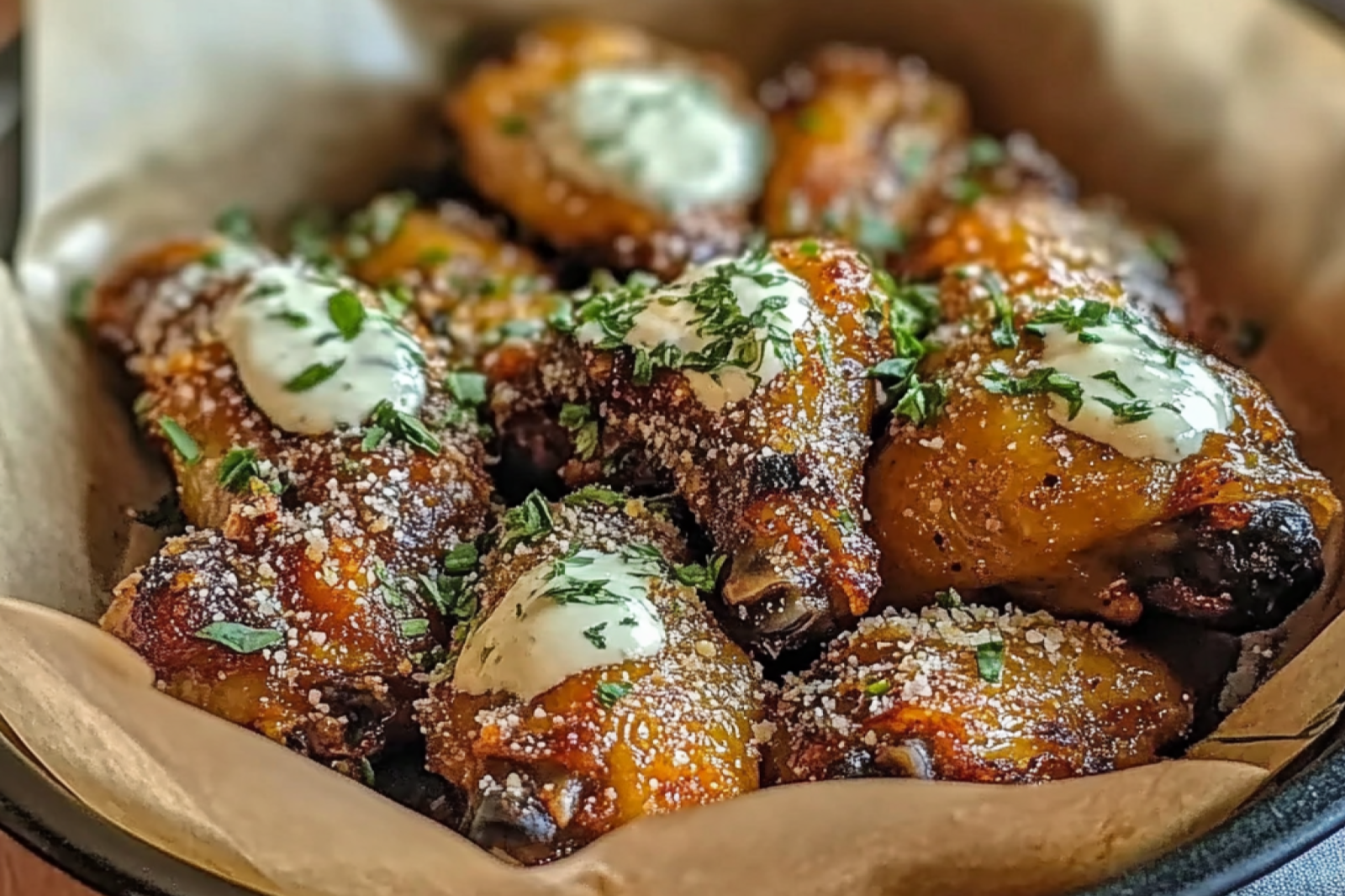 Garlic Parmesan Wings