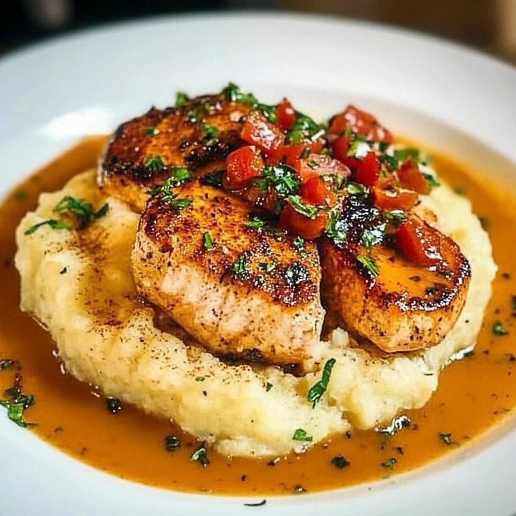 Image of Creole Salmon and Grits to save