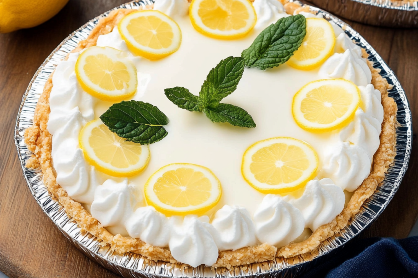 No Bake Lemonade Pie