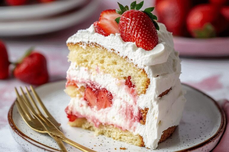 Strawberry Shortcake Cake