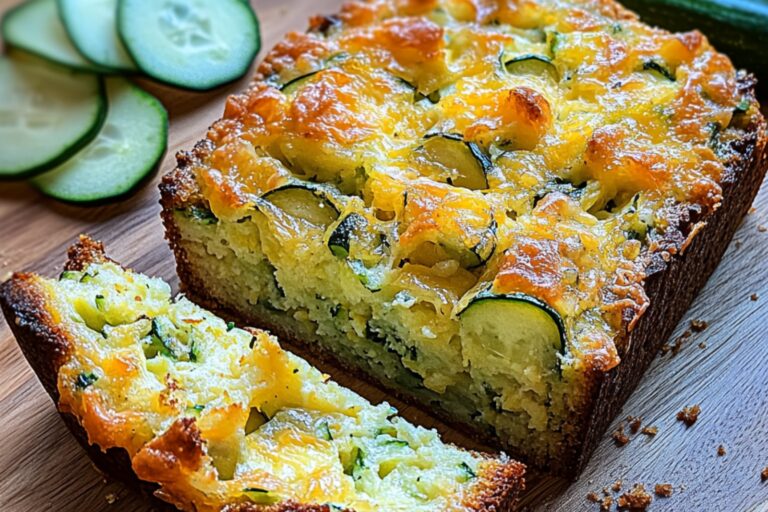 Zucchini Cheddar Bread