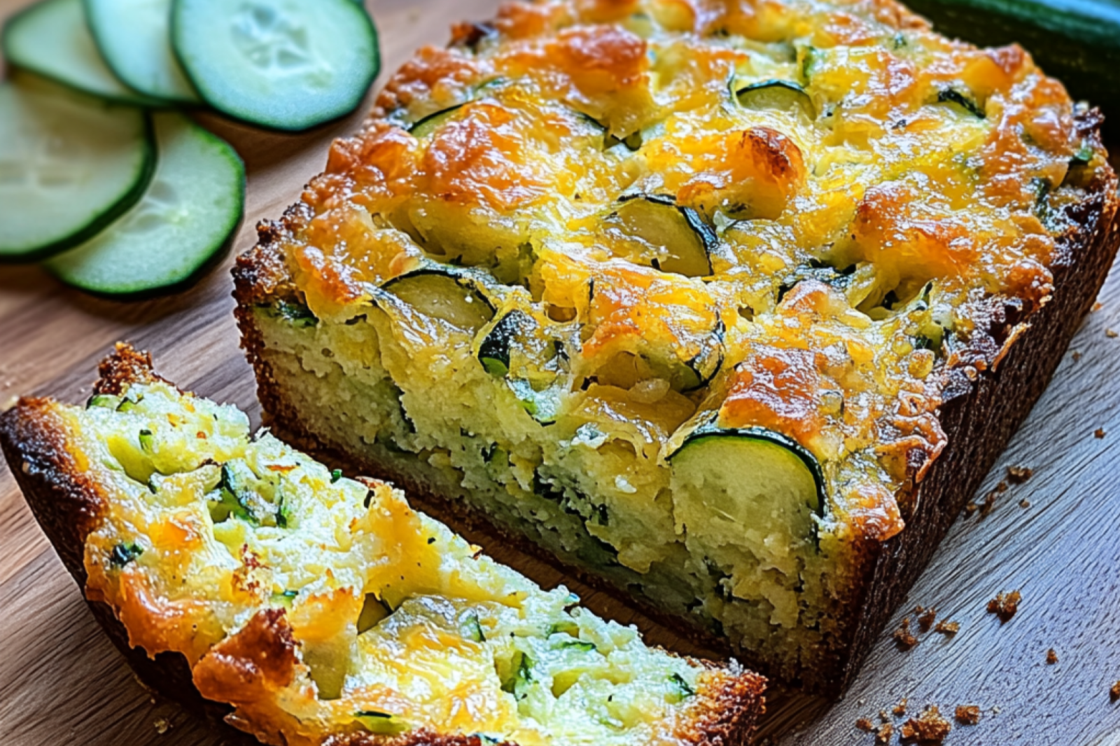 Zucchini Cheddar Bread