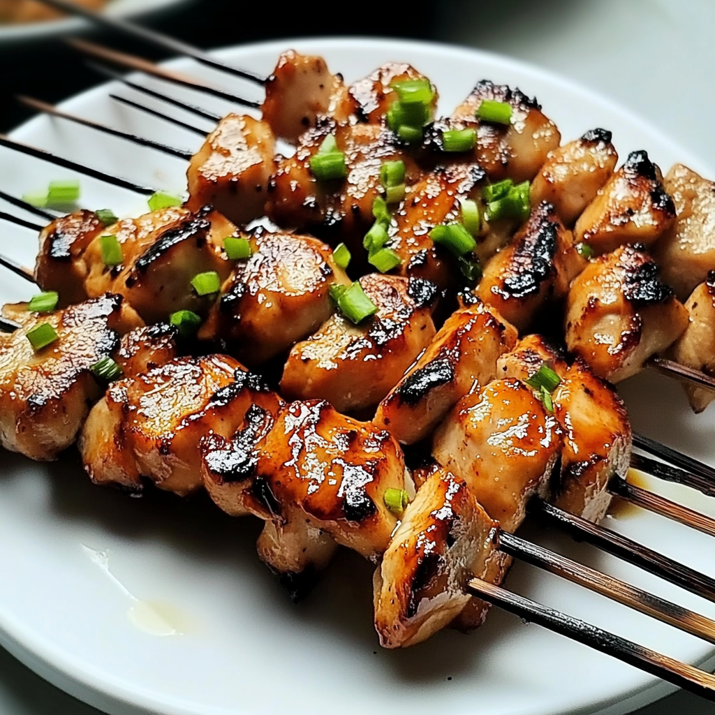 Design 1 Visual for Honey Garlic Asian Chicken Kabobs