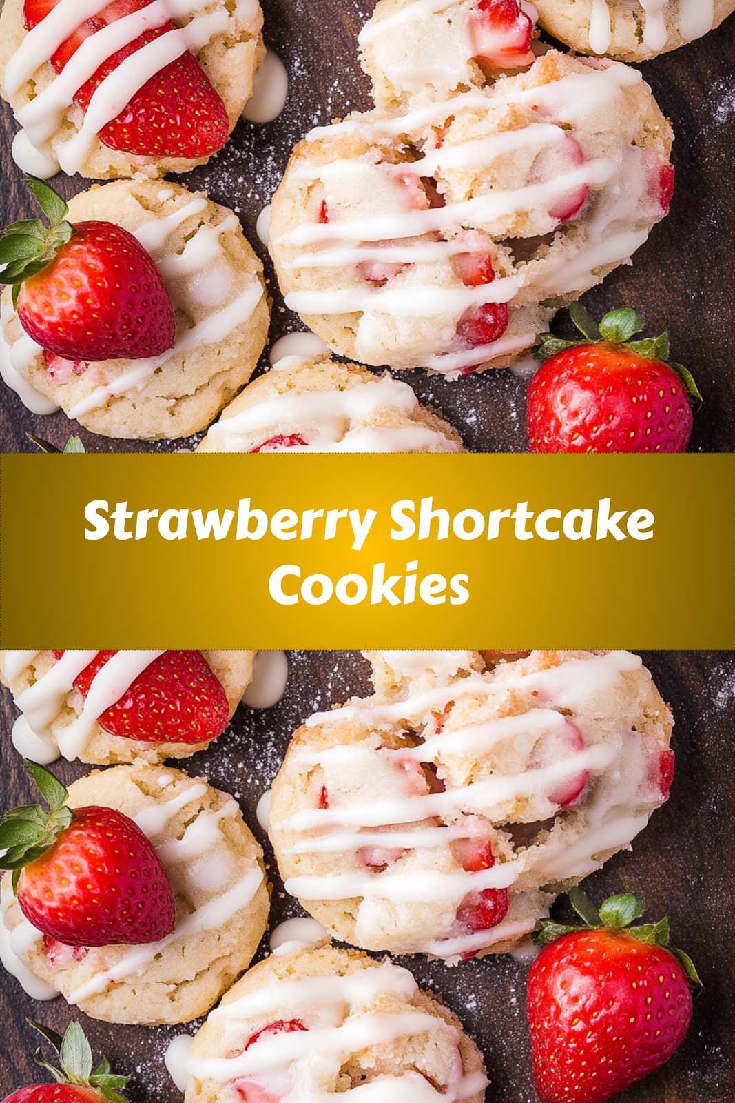 How to make delicious Strawberry Shortcake Cookies easily at home
