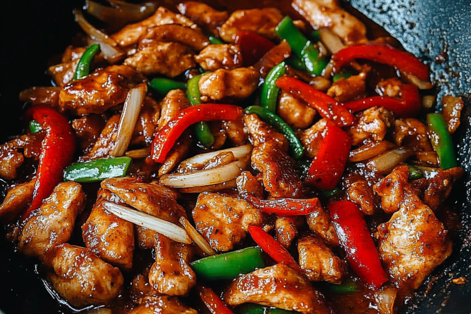 Black Pepper Chicken
