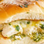 Cheesy Garlic Pesto Chicken Sliders Recipe Delights 2 Cheesy Garlic Pesto Chicken Sliders