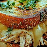 Delicious Chicken Garlic Bread Sandwich Recipe 2 Chicken Garlic Bread Sandwich