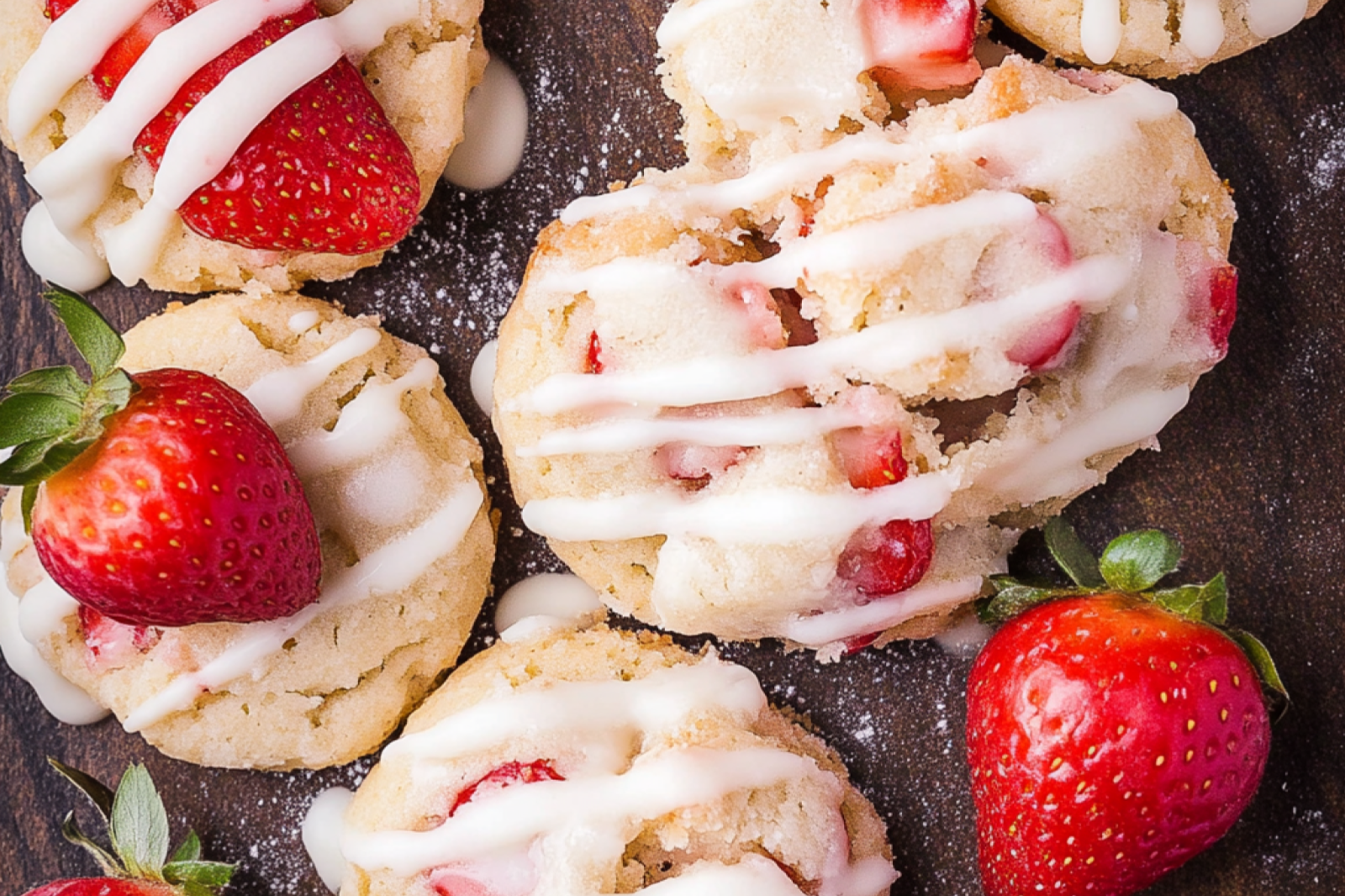 Strawberry Shortcake Cookies