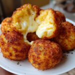 Air Fryer Cheesy Mashed Potato Balls: 1 Bad Habit Gone! 6 Air Fryer Cheesy Mashed Potato Balls