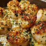 Scallops: 12 Minutes to AMAZING Garlic Butter 6 Baked Garlic Butter Scallops