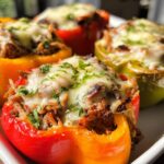 Philly Cheesesteak Stuffed Peppers: 4 Amazing Meals 6 Philly Cheesesteak Stuffed Peppers
