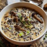 Wild Rice Morel Mushroom: Amazing Comfort Soup 6 Wild Rice Morel Mushroom