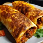 Baked Beef Chimichangas: Crispy, Easy Delight 4 Baked Beef Chimichangas