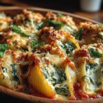Cheesy Spinach Stuffed Shells: Amazing Comfort Food 4 Cheesy Spinach Stuffed Shells