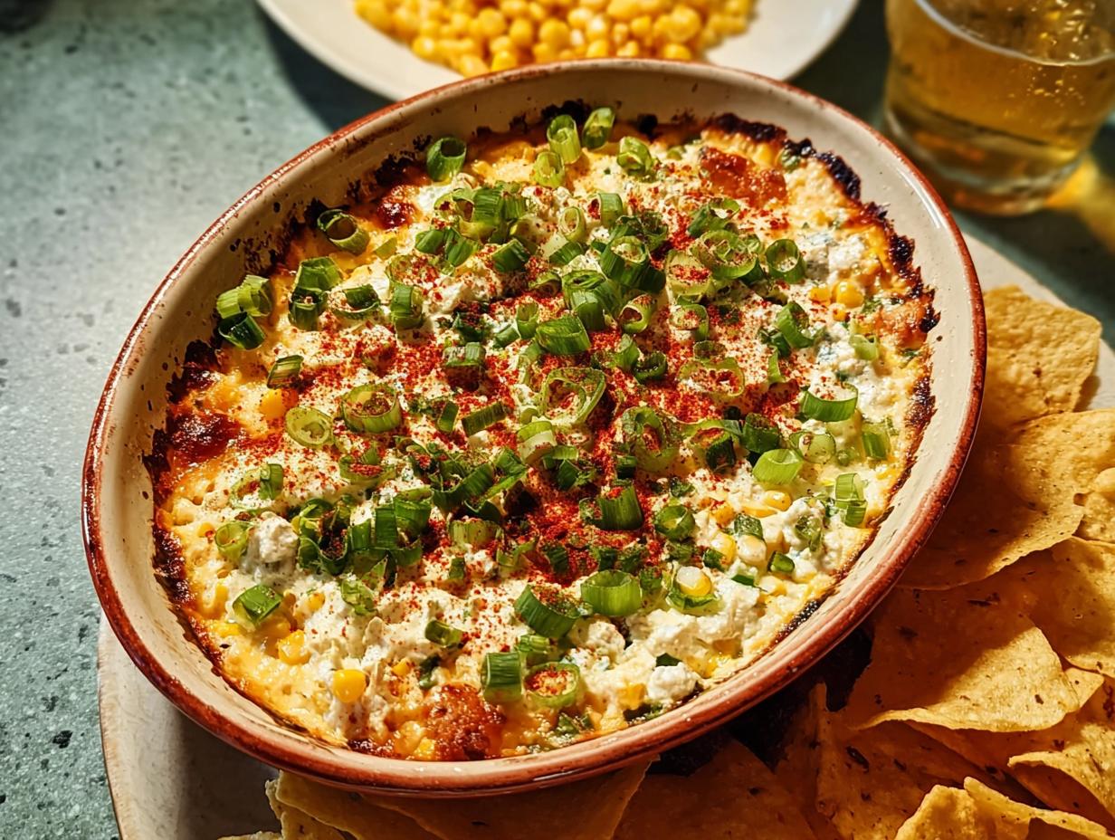Corn Dip: 2 Amazing Cheesy Bites - Corn Dip - main visual representation
