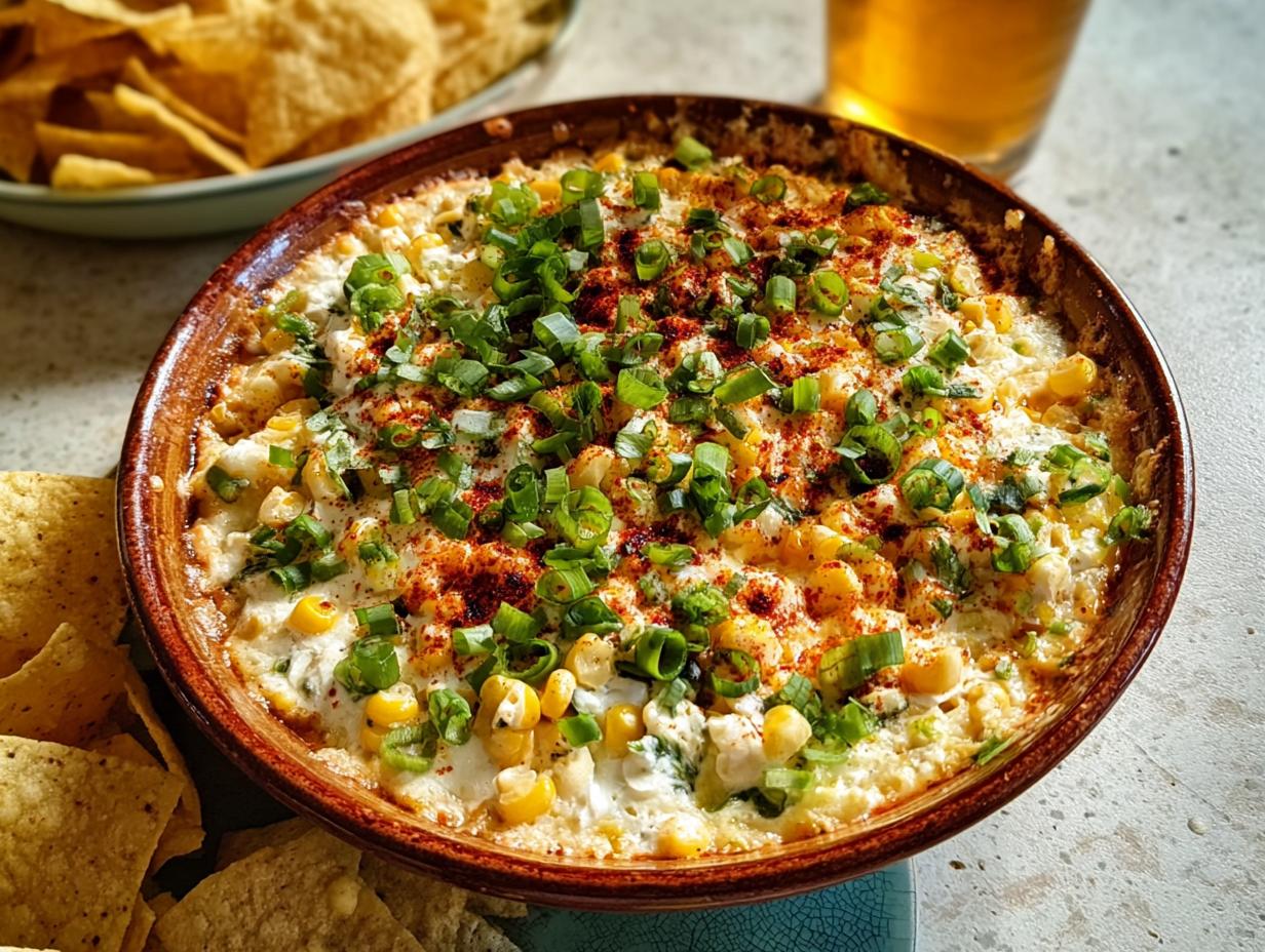 Corn Dip: 2 Amazing Cheesy Bites - Corn Dip - additional detail