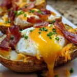Double Baked Bacon Egg: Amazing 30-Minute Meal 4 Double Baked Bacon Egg