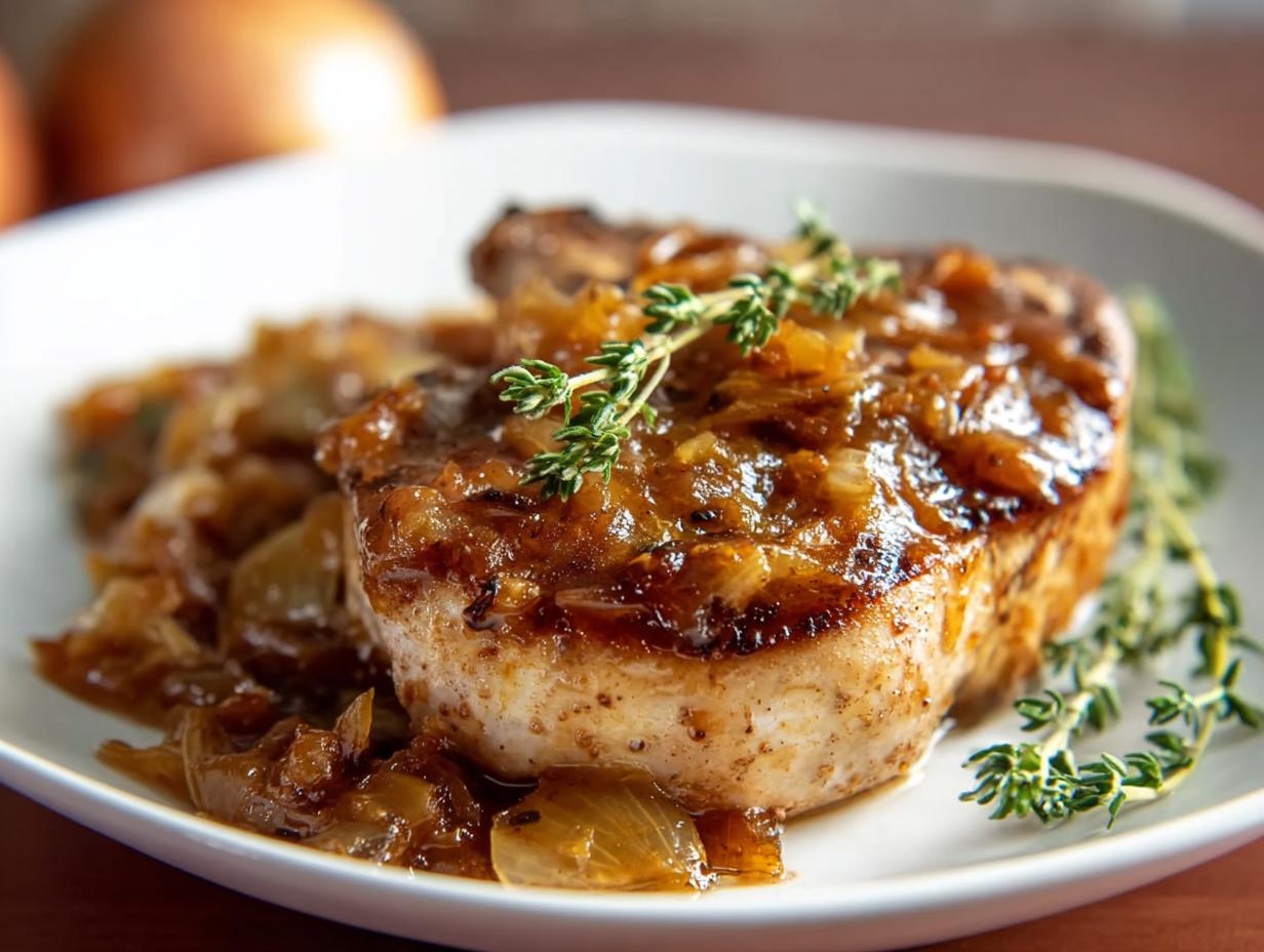French Onion Pork Chops: 4 Amazing Tips - French Onion Pork Chops - additional detail