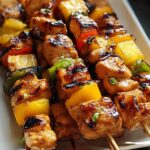 Hawaiian Chicken Skewers: 1 Amazing Tropical Taste 4 Hawaiian Chicken Skewers