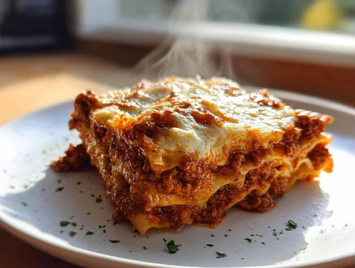 Lasagna: 9 Amazing Steps to Pure Comfort - Lasagna - additional detail