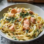 Lemon Dill Salmon Pasta: Amazing 30-Min Meal 4 Lemon Dill Salmon Pasta
