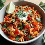 Mexican Pulled Chicken: 2lb Flavorful Shredded Delight 4 Mexican Pulled Chicken