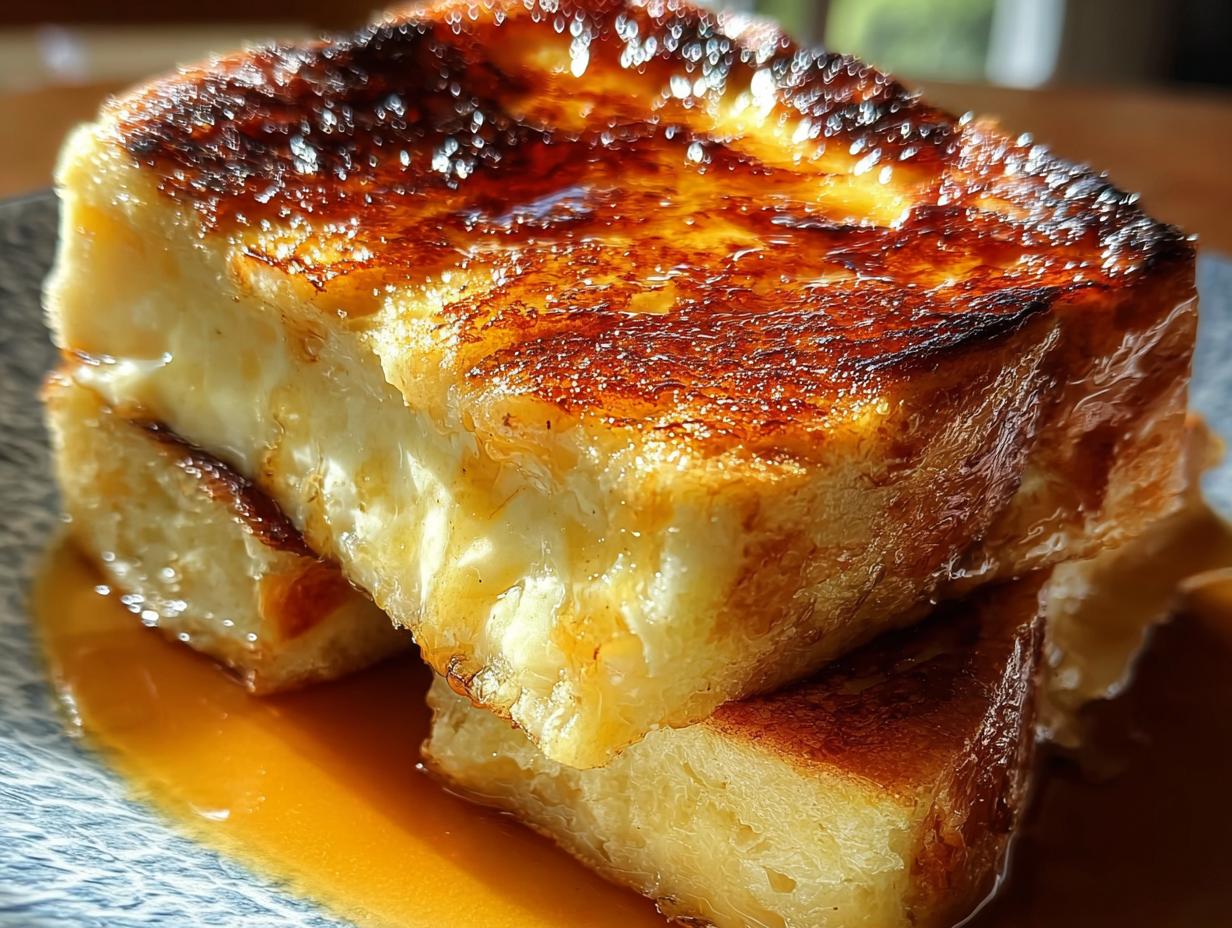 Overnight Creme Brulee French Toast Perfection - Overnight Creme Brulee French - additional detail