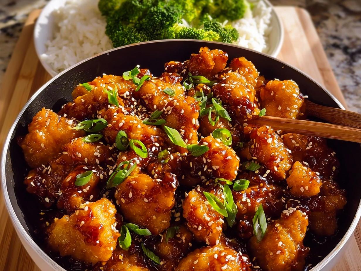 Sesame Chicken: 1 Crispy Takeout Favorite - Sesame Chicken - ingredients