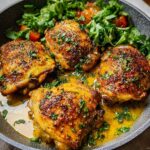 Skillet Chicken Thighs: 35 Min Juicy Flavor 4 Skillet Chicken Thighs