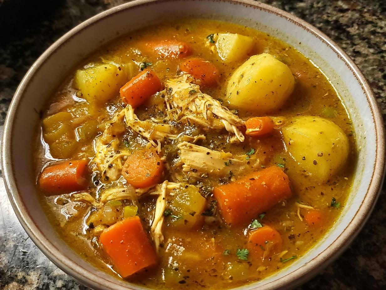Slow Cooker Chicken Stew: 7-Hr Cozy Meal - Slow Cooker Chicken Stew - additional detail