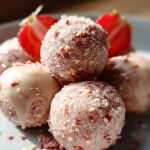 Strawberry Cheesecake Protein Balls: 1 Tasty Treat 4 Strawberry Cheesecake Protein Balls