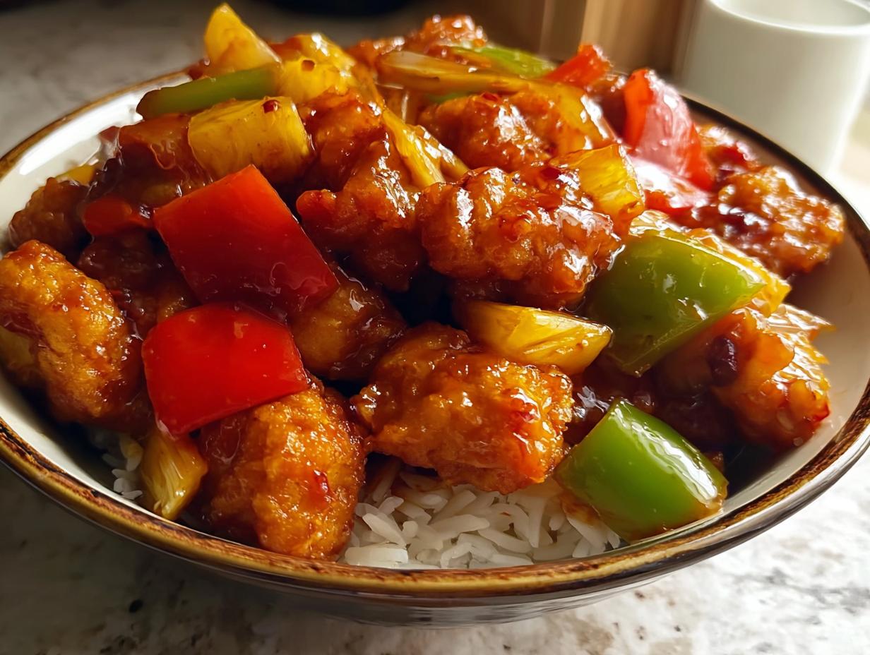 Sweet Sour Chicken: A Glorious 20 Min Recipe - Sweet Sour Chicken - additional detail