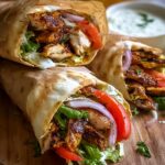 Chicken Shawarma Wrap: 1.5 lb Juicy Perfection 5 Chicken Shawarma Wrap
