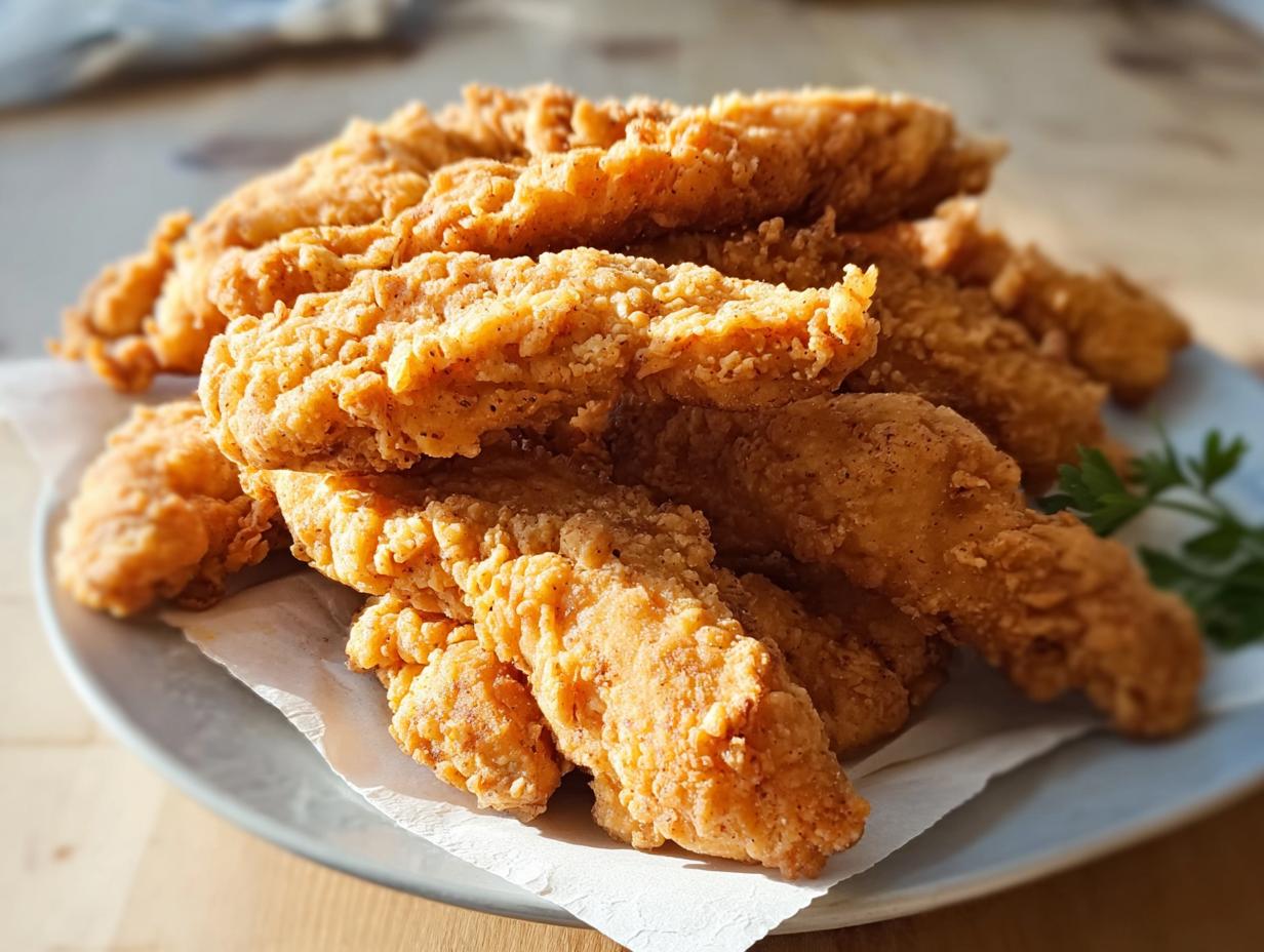 Crispy Fried Chicken Tenders - Crispy Chicken Tenders - additional detail
