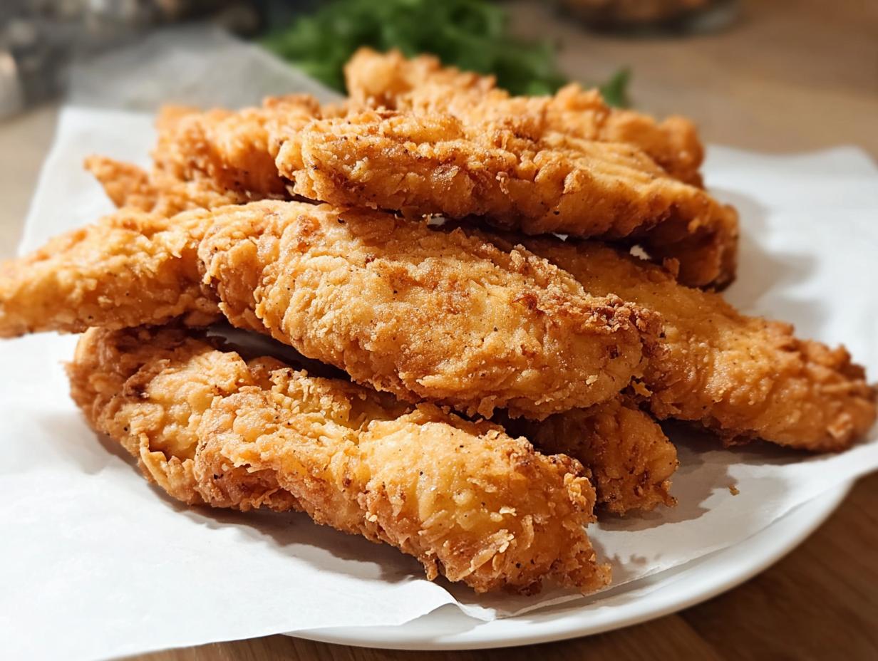 Crispy Fried Chicken Tenders - Crispy Chicken Tenders - additional detail