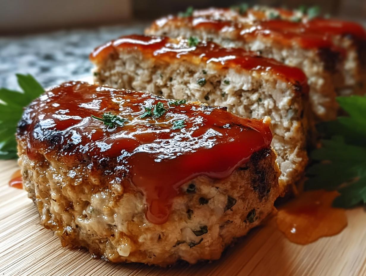 Perfect Garlic Parmesan Chicken Meatloaf (1 Way) - Garlic Parmesan Chicken Meatloaf - additional detail