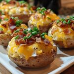 Mini Loaded Baked Potatoes