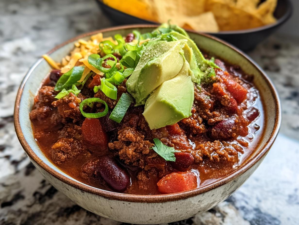 Amazing Bison Chili: 1 Delicious Recipe - Bison Chili - additional detail
