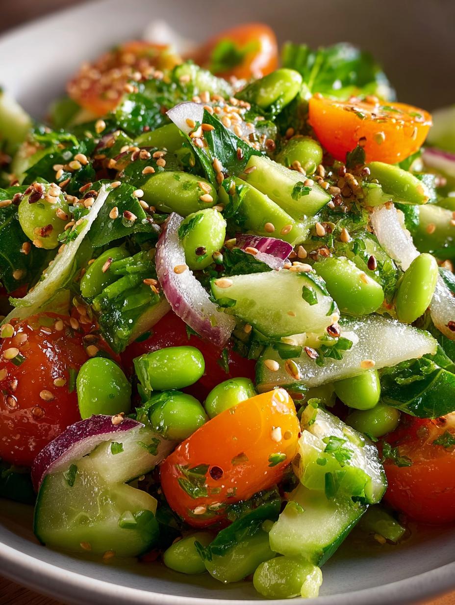 Salad with Asian Dressing: 7 Delicious Variations 2 Salad with Asian Dressing: 7 Delicious Variations - Salad with Asian Dressing - main visual representation